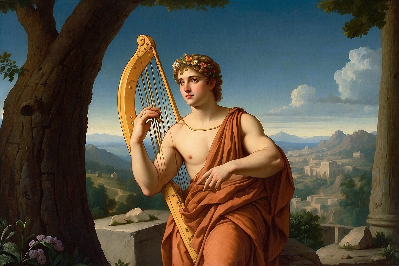 Apollo and His Lyre | famous stories of greek mythology