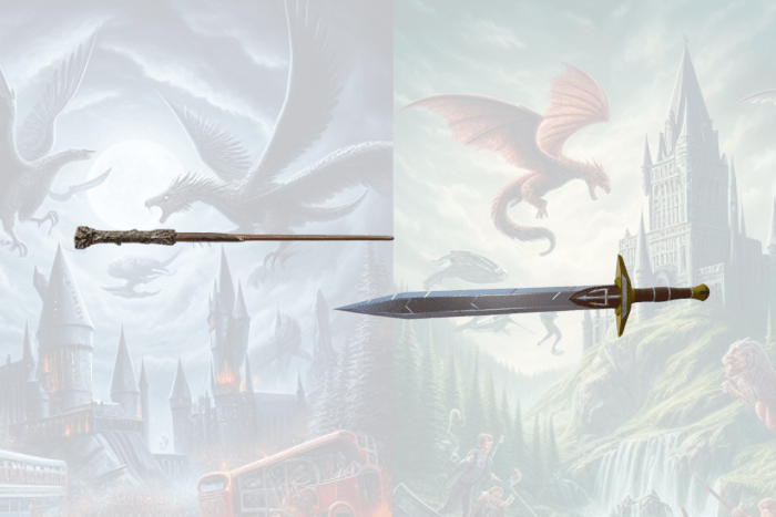 Harry potter vs percy jackson weaponand battlefield